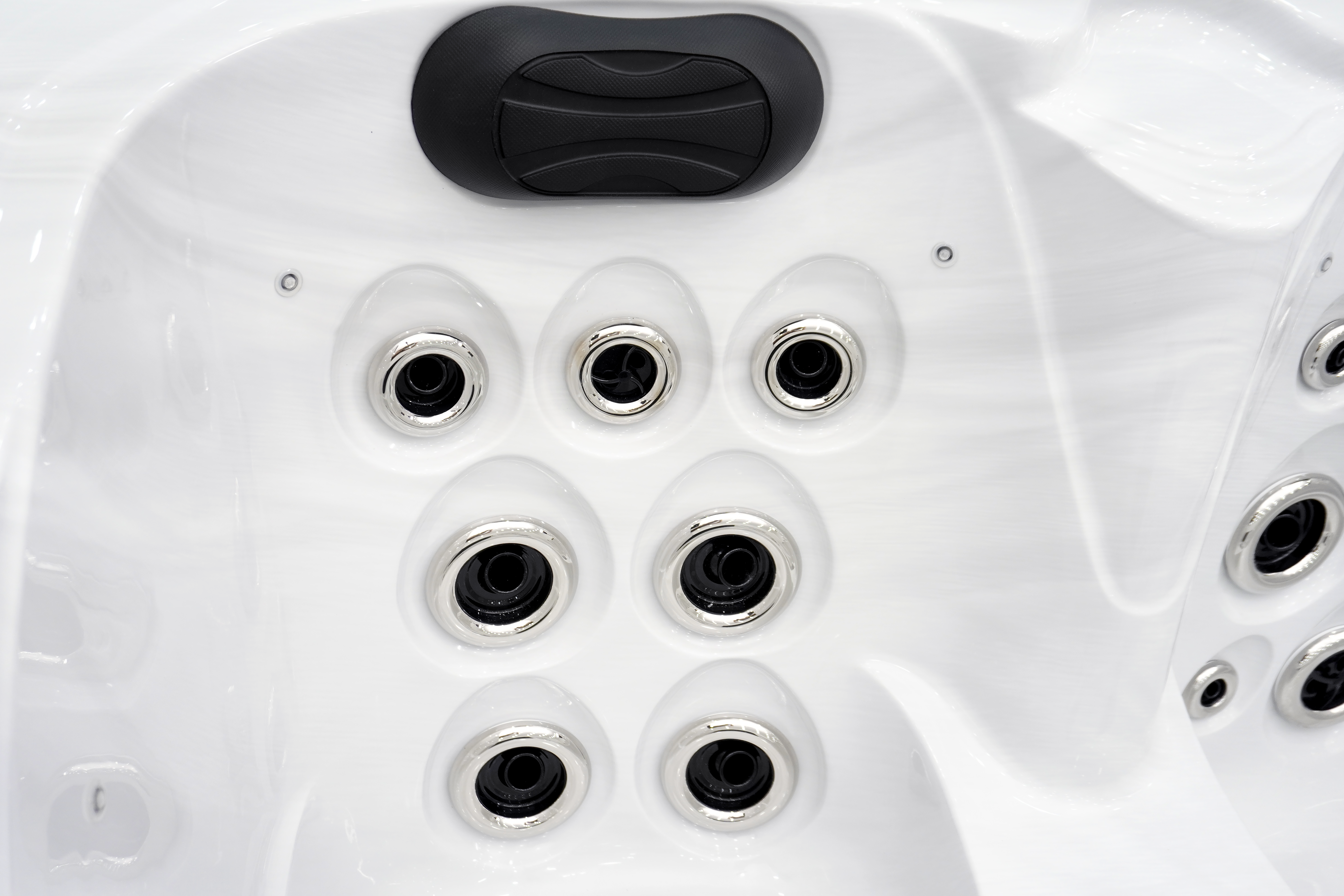 spa bjork details jets et appuie tête