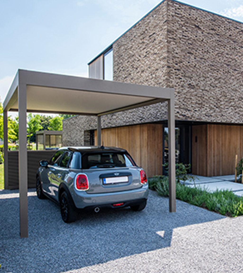 illustratio pergola carport renson