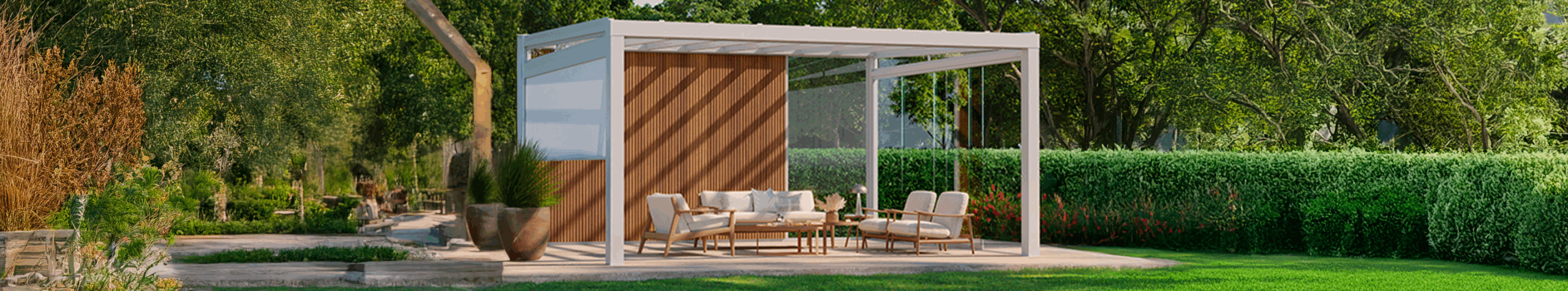 slider pergola fixe
